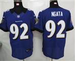 Nike Baltimore Ravens 92 Ngata Purple Elite Jersey