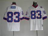 001 Reebok NFL Jerseys Buffalo Bills 83 Reed White