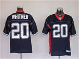 002 Reebok NFL Jerseys Buffalo Bills 20 Donte Whitner Navy Blue