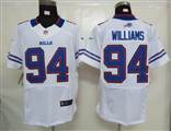 Nike Buffalo Bills 94 Williams White Elite Jersey