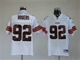 007 Reebok NFL Jerseys Cleveland Browns 92 Rogers White