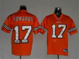 Reebok Cleveland Browns 17 Braylon Edwards Replica orange Jersey