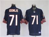 027 Reebok NFL Jerseys Chicago Bears 71 Idonije Navy