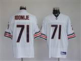 029 Reebok NFL Jerseys Chicago Bears 71 Idonije White