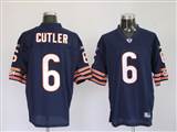 Reebok Chicago Bears #6 Jay Cutler Replica Team Color Jersey