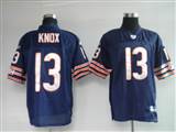 Reebok NFL Jerseys Chicago Bears 13 KNOX blue