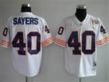 Reebok NFL Jerseys Chicago Bears 40 Sayers white