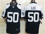 Nike Dallas cowboys 50 Lee Blue Thanksgiving Limited Jersey