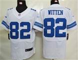 Nike Dallas cowboys 82 Witten White Elite Jersey