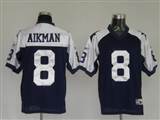 Reebok NFL Jerseys Dallas Cowboys 8 AIKMAN BlueTHANKSGIVINGS
