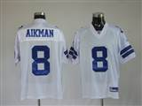 Reebok NFL Jerseys Dallas cowboys 8 Troy Aikman White