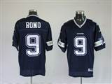 Reebok NFL Jerseys Dallas cowboys 9 Tony Romo Navy blue