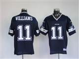 Reebok NFL Jerseys Dallas cowboys 11 Williams Navy blue