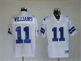 Reebok NFL Jerseys Dallas cowboys 11 Williams White