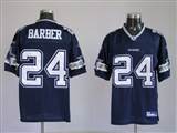 Reebok NFL Jerseys Dallas cowboys 24 Marion Barber Navy blue