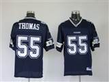 Reebok NFL Jerseys Dallas cowboys 55 Thomas Navy blue