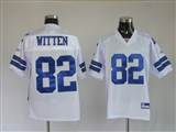 Reebok NFL Jerseys Dallas cowboys 82 Jason Witten White