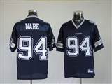 Reebok NFL Jerseys Dallas cowboys 94 Demarcus Ware Navy blue