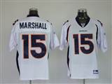 003 Reebok NFL Jerseys Denver Broncos 15 Brandon Marshall White