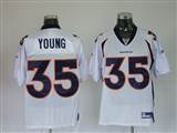 005 Reebok NFL Jerseys Denver Broncos 35 Young White