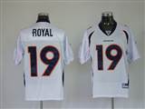 011 Reebok NFL Jerseys Denver Broncos 19 Eddie Royal White
