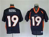 012 Reebok NFL Jerseys Denver Broncos 19 Eddie Royal Navy
