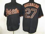 MLB%20baltimore%20orioles%2027%20Guerrero%20Black%20Fashion%20Jerseys