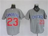 010%20MLB%20Jerseys%20Chicago%20Cubs%2023%20Sandberg%20Grey