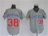 014%20MLB%20Jerseys%20Chicago%20Cubs%2038%20Zambrono%20Grey