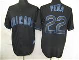 MLB%20Chicago%20Cubs%2022%20Pena%20Black%20Fashion%20Jerseys