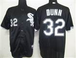 MLB%20Jerseys%20Chicago%20White%20Sox%2032%20Dunn%20Black