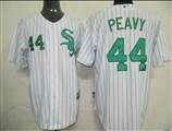 MLB%20Jerseys%20Chicago%20White%20Sox%2044%20PEAVY%20White(green%20strip)