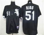 MLB%20Jerseys%20Chicago%20White%20Sox%2051%20Rios%20Black