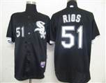 MLB%20Jerseys%20Chicago%20White%20Sox%2051%20Rios%20Black