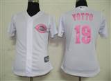 MLB%20Women%20Jerseys%20Cincinnati%20Reds%2019%20votto%20White