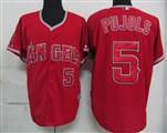 MLB%20jerseys%20Los%20Angeles%20Angels%205%20pujols%20Red