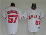 Mlb%20replica%20jerseys%20Los%20Angeles%20Angels%2057%20Francisco%20Rodriguez%20Home