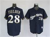 001%20MLB%20Jerseys%20Milwaukee%20Brewers%2028%20Prince%20Fielder%20Blue