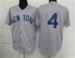 MLB%20Jerseys%20New%20York%20Yankees%204%20Gehrig%20Grey%20M&N