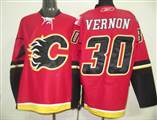 NHL%20Jerseys%20Calgary%20Flames%2030%20VErnon%20Red