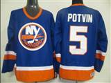 NHL%20Jerseys%20New%20York%20Islanders%205%20Potvin%20Blue