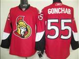 NHL%20Jerseys%20Ottawa%20Senators%2055%20Gonchar%20Red